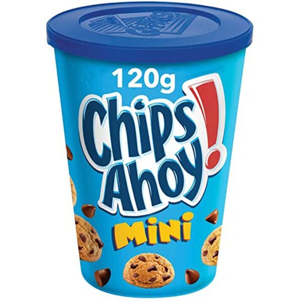 CHIPS AHOY VASO MINI 120G 8UD