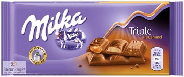 MILKA TRIPLE CARAMELO