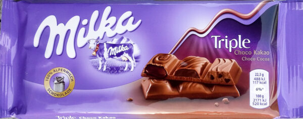 MILKA TRIPLE CHOCOLATE