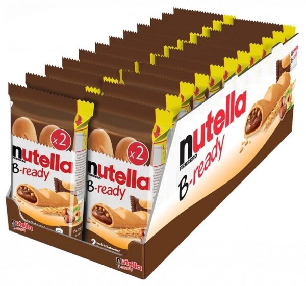 NUTELLA B-READY 2 BARRITAS